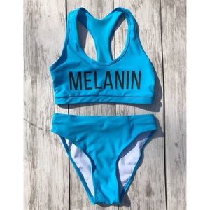 Melanin 2 Piece Swimsuit ✨ -Blue 💙